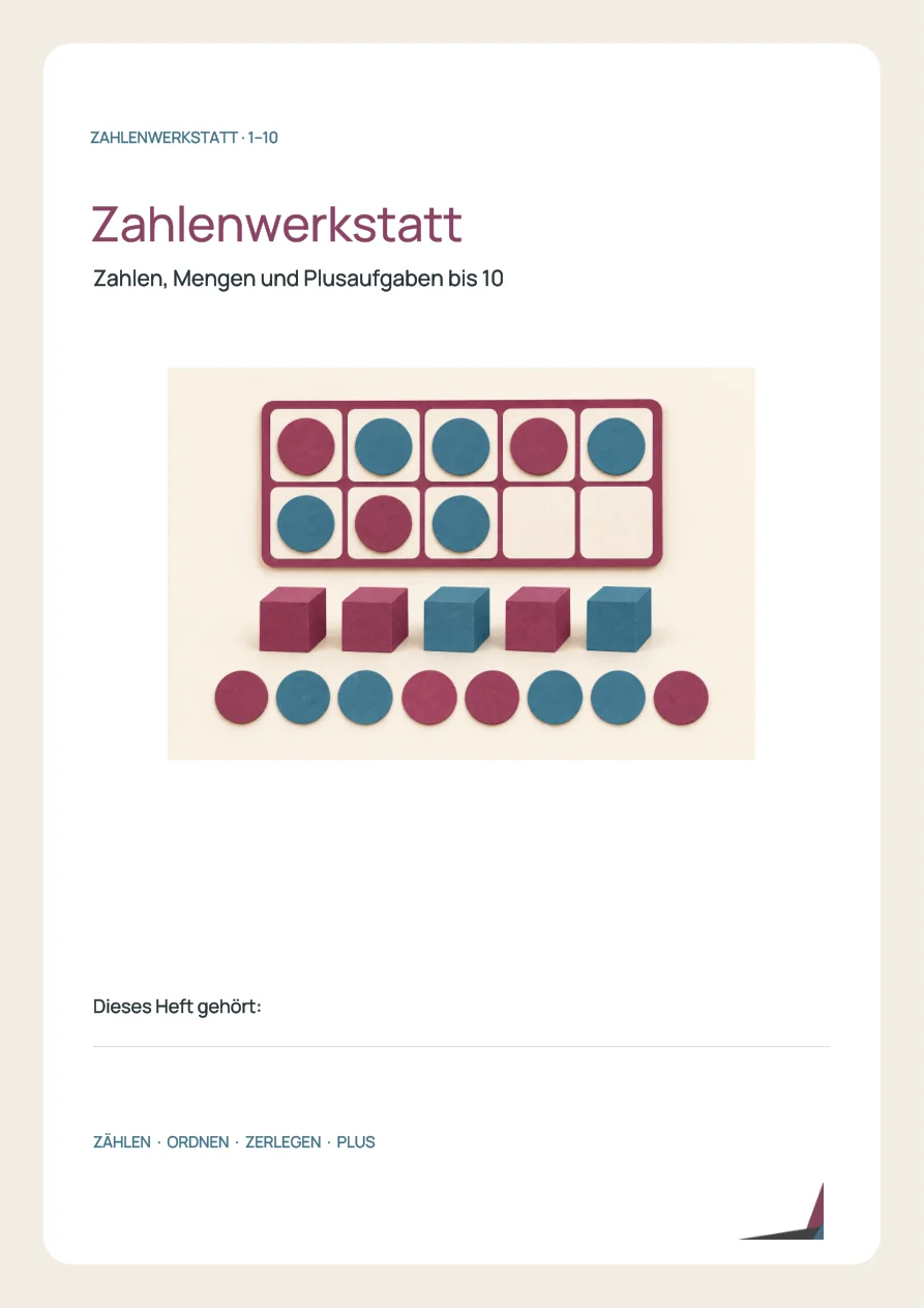 Zahlenwerkstatt 1–10
